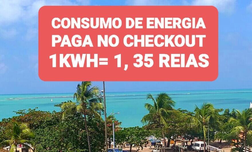 Maceió Na Beira Mar De Pajucara - Edificio Neo 2 - Apartamento Com 02 Quartos - Tem Varanda- Vista Lateral Do Mar - Avenida Doutor Antonio Gouveia 1081- Consumo Eletrico E Pago No Ckeck-Out 1Kwh E 1,35 Reias מראה חיצוני תמונה