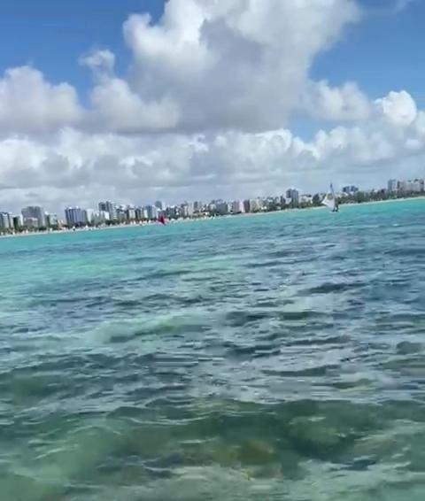 Maceió Na Beira Mar De Pajucara - Edificio Neo 2 - Apartamento Com 02 Quartos - Tem Varanda- Vista Lateral Do Mar - Avenida Doutor Antonio Gouveia 1081- Consumo Eletrico E Pago No Ckeck-Out 1Kwh E 1,35 Reias מראה חיצוני תמונה